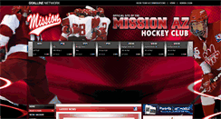 Desktop Screenshot of missionarizonaice.org